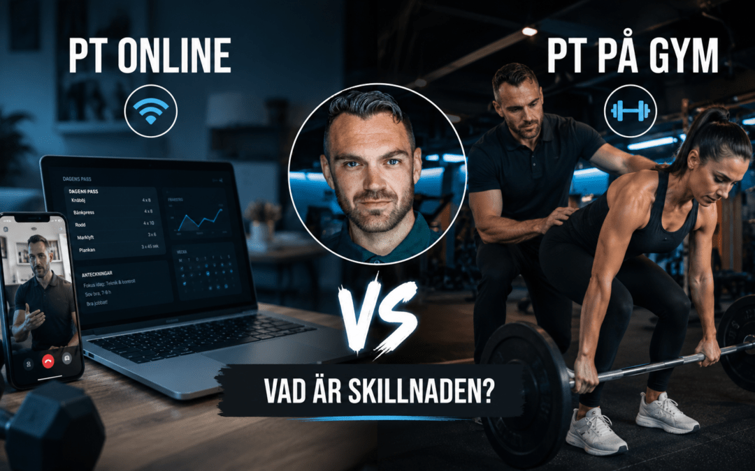 PT online vs PT på gym – vilket passar dig bäst?