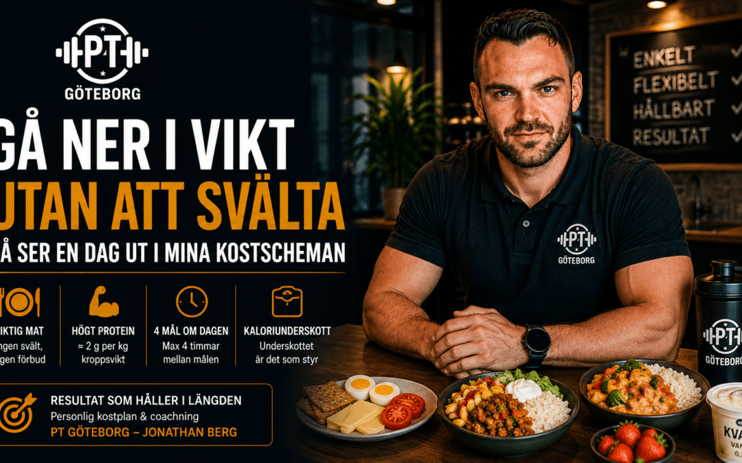 Gå ner i vikt utan att svälta – så ser en dag ut i mina kostscheman