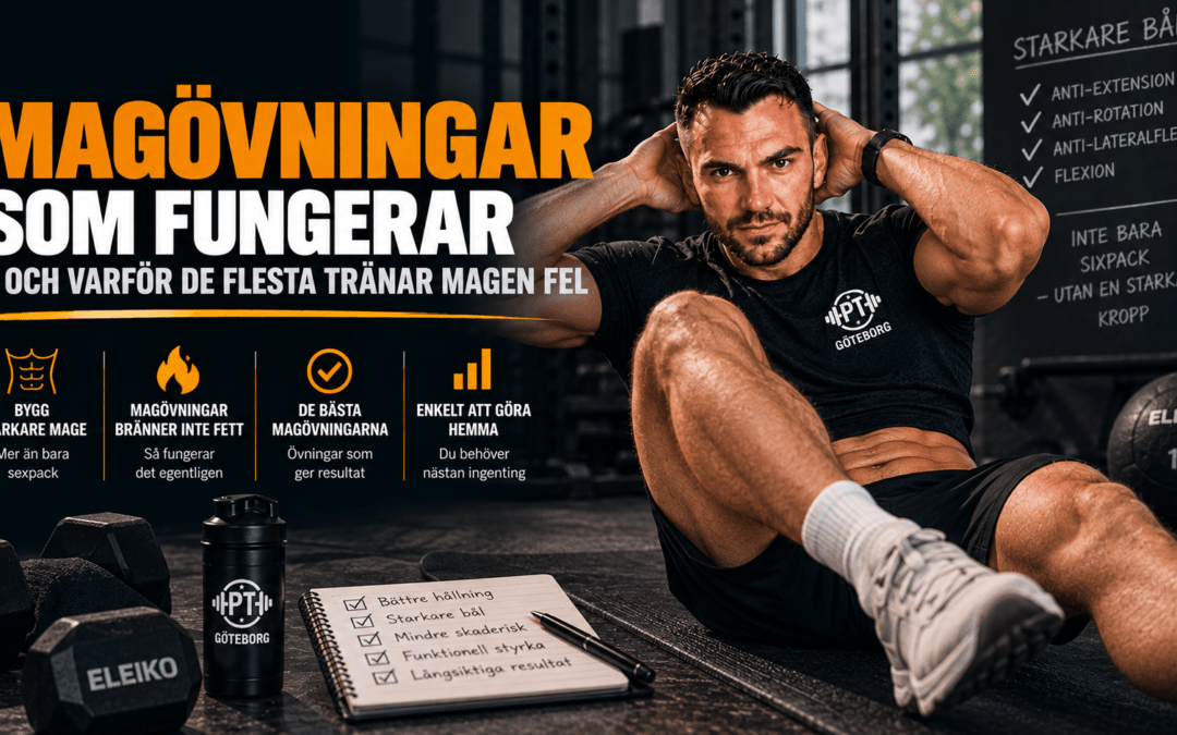 Magövningar som fungerar – och varför de flesta tränar magen fel