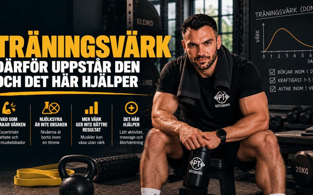 Träningsvärk – därför uppstår den och det här hjälper